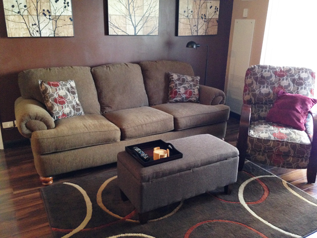 フォーパドルのリビング